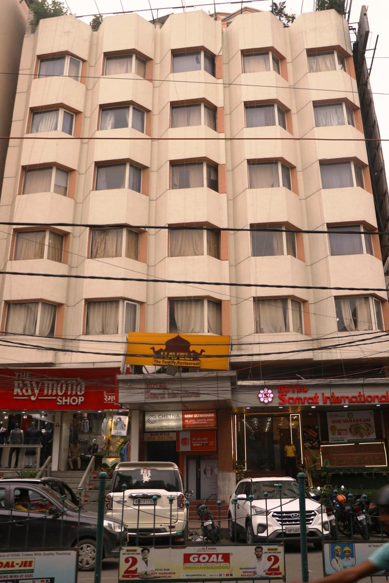 Hotel Samrat International Patna  Exteriör bild